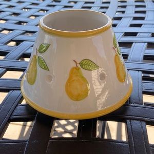 Ceramic candle shade